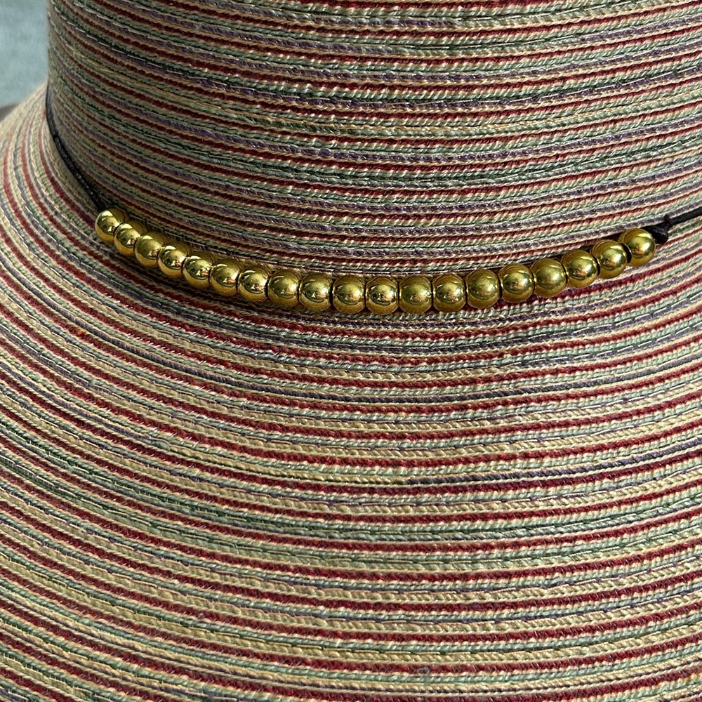 Peter Grimm BETH Wide Brim Sun Hat Cotton Nylon Blend OS Adjustable NEW - Picture 7 of 15